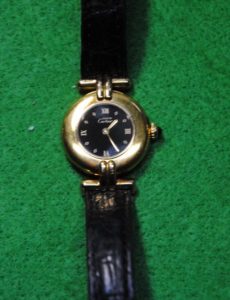 カルティエ(Cartier)腕時計の電池交換　&　修理　関東群馬高崎