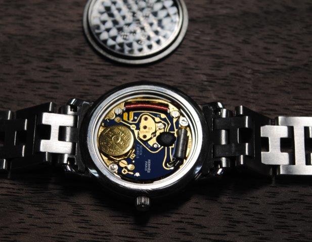 エルメス HERMES腕時計の電池交換 高崎市 - ラ・シュシュ