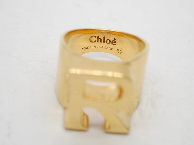 Chloé（クロエ）　真鍮リング　サイズ直し