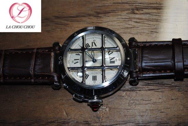 Cartier（カルティエ）パシャ腕時計のベルト交換 高崎市 - ラ・シュシュ