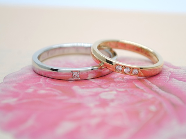 手作り結婚指輪　鍛造　関東