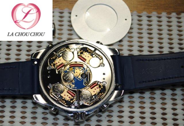 腕時計 JACOB&Co FIVE TIME (ジェイコブ)　電池交換即日　群馬県