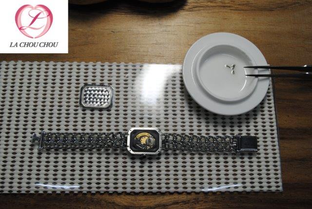 シャネル（CHANEL）プルミエール　腕時計ベルト交換　修理
