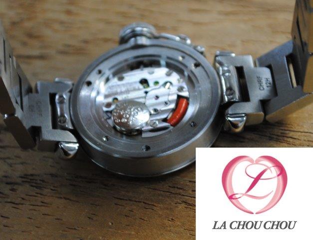 カルティエ（Cartier）パシャ　時計　電池交換