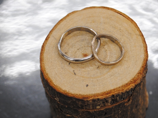 手作り結婚指輪　鍛造　関東