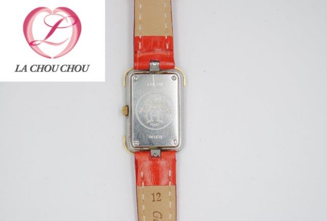 HERMES(エルメス) 腕時計　赤ベルト交換