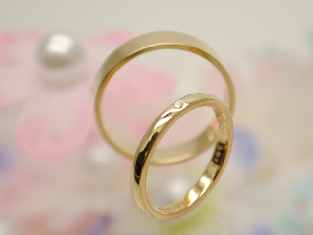 手作り指輪　結婚指輪