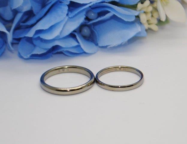 金属アレルギー対応のタンタル・ジルコニウム・婚約指輪