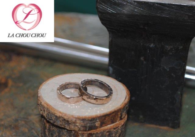 手作り結婚指輪　国内初のブラウンゴールド　群馬県