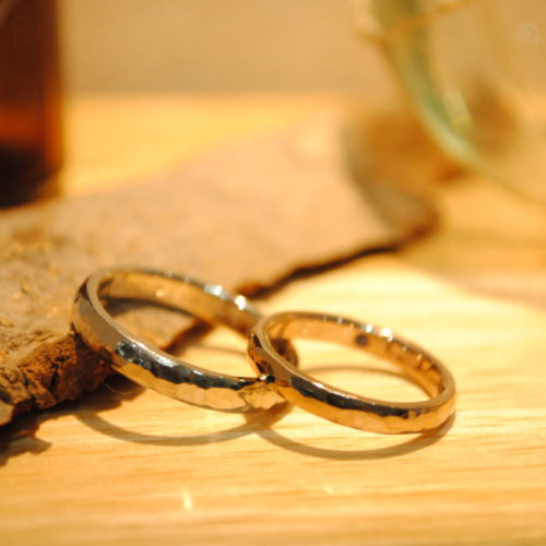 ご結婚指輪　手作りリング　オリジナル