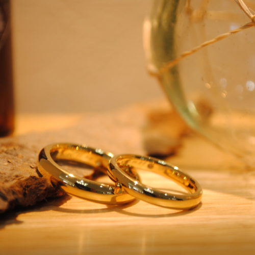 手作り指輪　マリッジリング　　ご結婚指輪