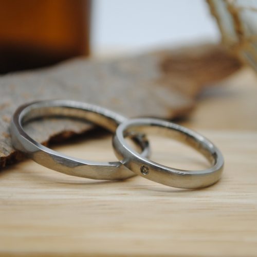 手作りご結婚指輪　マリッジリング　手作りリング