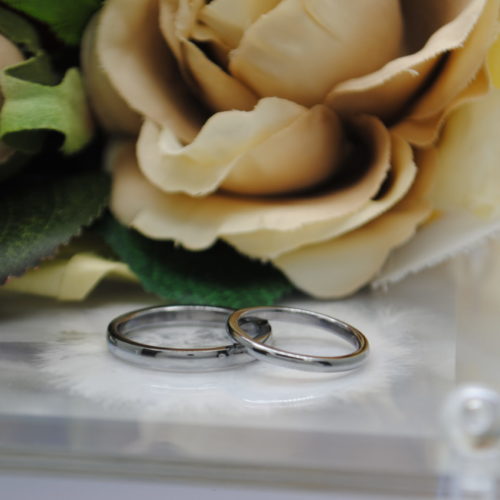 タンタル　ご結婚指輪　オーダーリング