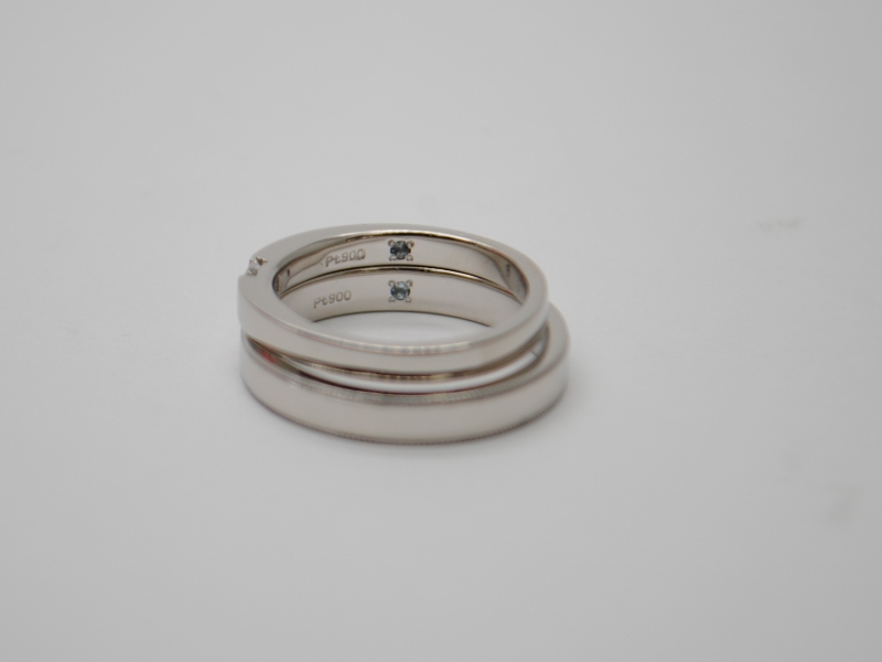 金属加工　マリッジリング　手作りご結婚指輪