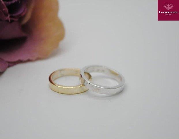 結婚指輪　ペアリング　シルバーリング