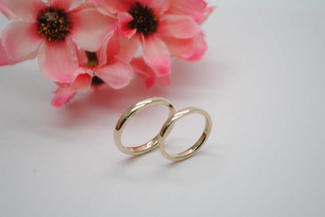 ペアリング　結婚指輪　手作り結婚指輪　リング　指輪