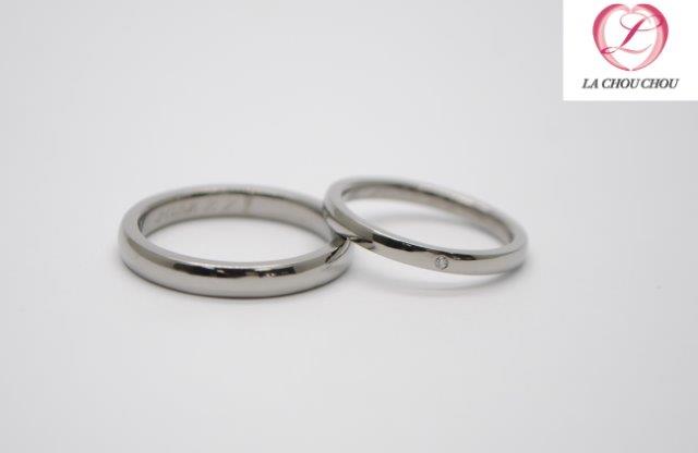 結婚指輪　フルオーダー　カップル　指輪