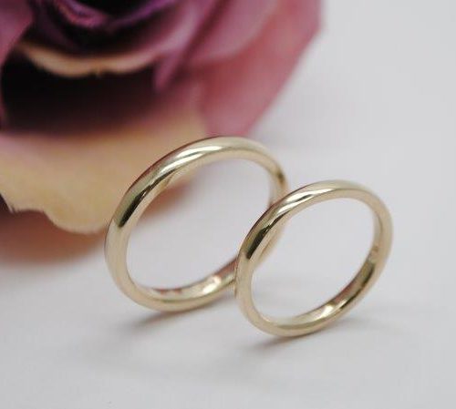 手作り結婚指輪　結婚指輪　群馬　手書き刻印　刻印入り結婚指輪　指輪　金の指輪　リング