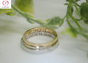 結婚指輪　刻印