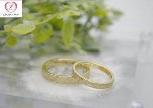 手作り結婚指輪　ハニーゴールド
