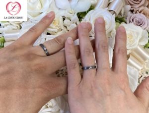 タンタル　手作り結婚指輪