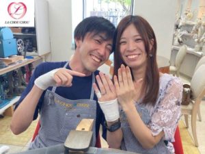 結婚指輪　手作り　千葉