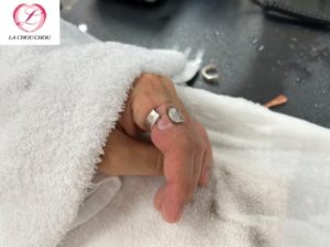 ステンレスリング　抜けない