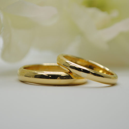 22金　結婚指輪