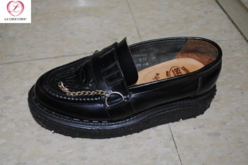 革紐　チェーン切れ