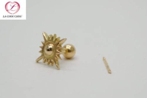 ピアス　ポスト交換