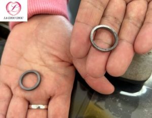 手作り結婚指輪　金属アレルギー対応